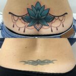 Tatuaje Cover Up realizado en Cehegín Murcia por Mariana Pérez Almagro
